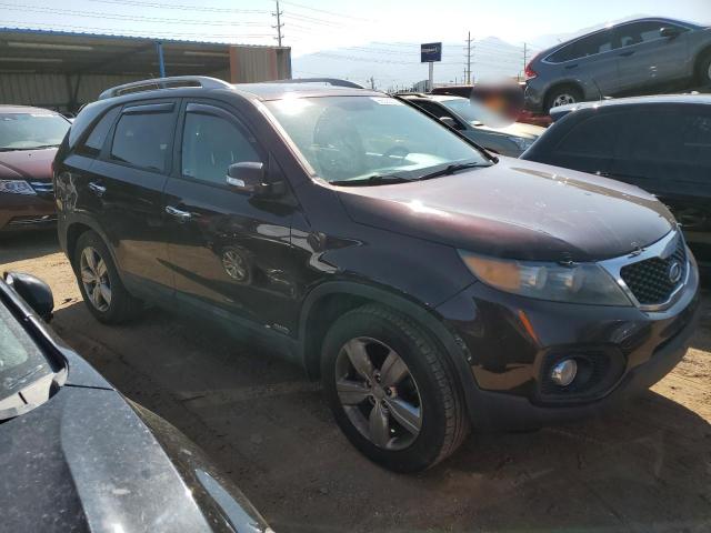 5XYKUDA2XCG187931 - 2012 KIA SORENTO EX PURPLE photo 4