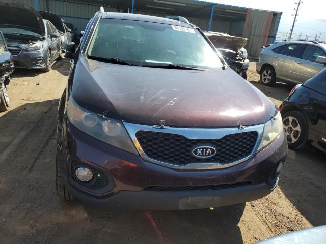 5XYKUDA2XCG187931 - 2012 KIA SORENTO EX PURPLE photo 5