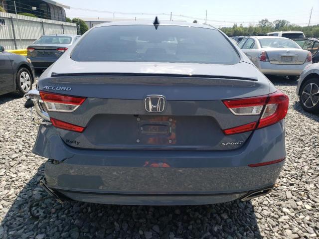 1HGCV1F31NA104103 - 2022 HONDA ACCORD SPORT Gris foto 6