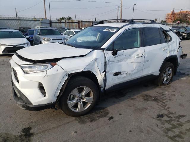 2T3W1RFVXMW162024 - 2021 TOYOTA RAV4 XLE WHITE photo 1