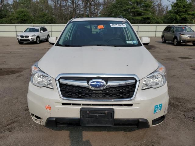 JF2SJADC2FH530899 - 2015 SUBARU FORESTER 2.5I PREMIUM Білий фото 5