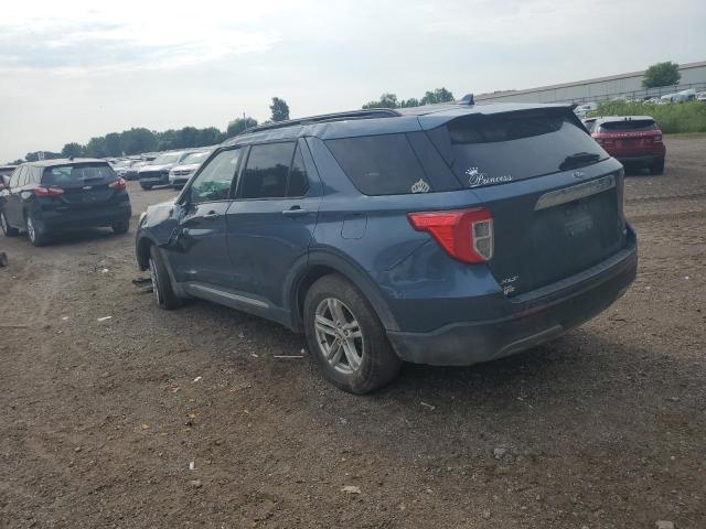 1FMSK8DH3LGA37181 - 2020 FORD EXPLORER XLT Көк фото 2