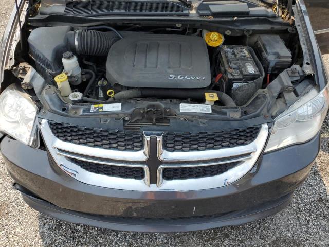 2C4RC1CG9GR126936 - 2016 CHRYSLER TOWN & COU TOURING L GRAY photo 12