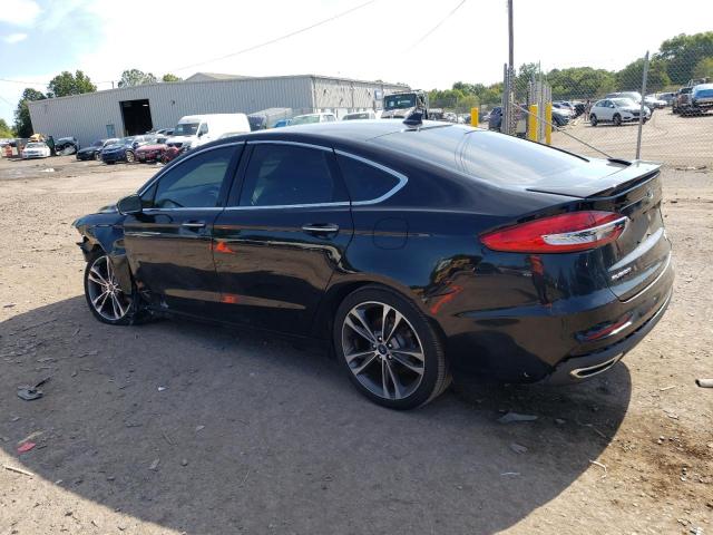 3FA6P0K92LR138005 - 2020 FORD FUSION TITANIUM BLACK photo 2