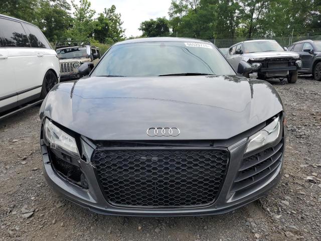 WUAAUAFGXAN001411 - 2010 AUDI R8 4.2 QUATTRO GRAY photo 5