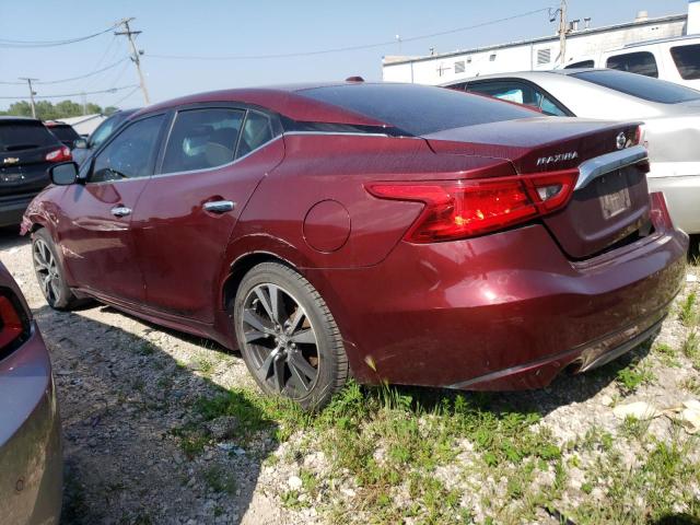 1N4AA6AP5HC415055 - 2017 NISSAN MAXIMA 3.5S MAROON photo 2