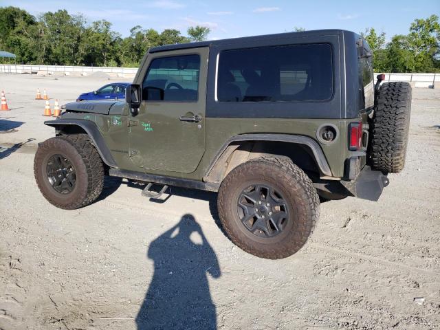 1C4AJWAG7GL145397 - 2016 JEEP WRANGLER SPORT GREEN photo 2