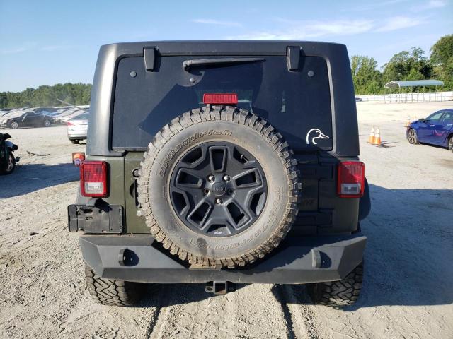 1C4AJWAG7GL145397 - 2016 JEEP WRANGLER SPORT GREEN photo 6