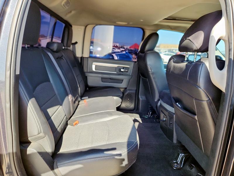 1C6RR6LT4HS708622 - 2017 RAM 1500 SLT GRAY photo 10