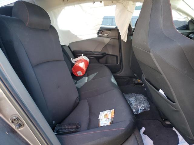 2HGFC2F68KH554542 - 2019 HONDA CIVIC LX GRAY photo 10