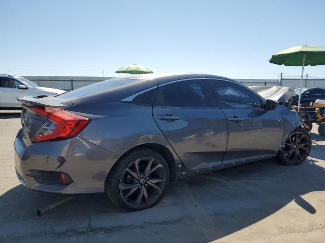 2HGFC2F68KH554542 - 2019 HONDA CIVIC LX GRAY photo 3