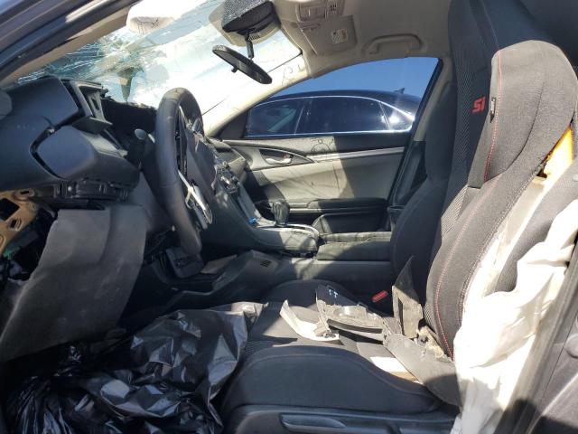 2HGFC2F68KH554542 - 2019 HONDA CIVIC LX GRAY photo 7