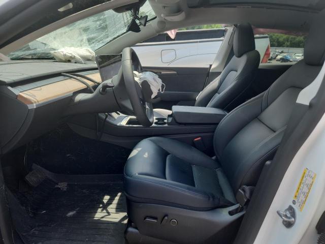 7SAYGDED8SA366374 - 2025 TESLA MODEL Y WHITE photo 7