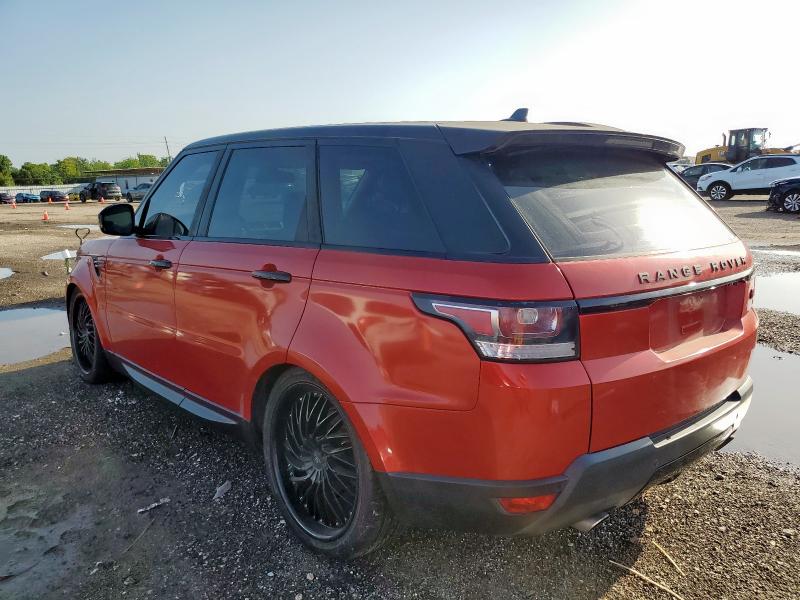 SALWR2VF9GA647633 - 2016 LAND ROVER RANGE ROVE HSE RED photo 2