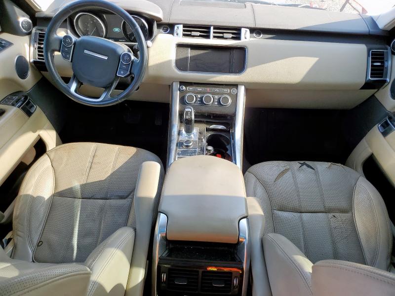 SALWR2VF9GA647633 - 2016 LAND ROVER RANGE ROVE HSE RED photo 8