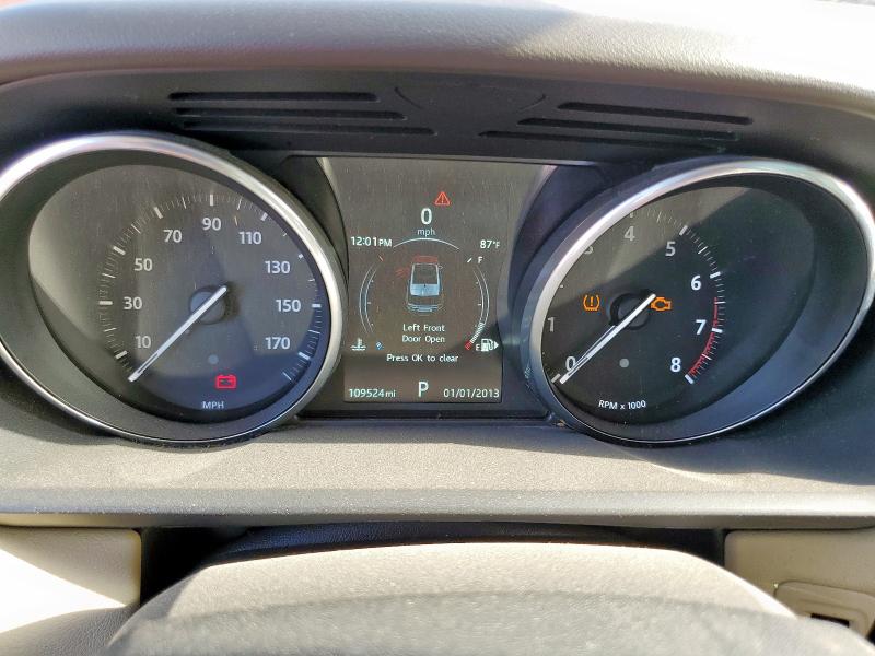 SALWR2VF9GA647633 - 2016 LAND ROVER RANGE ROVE HSE RED photo 9