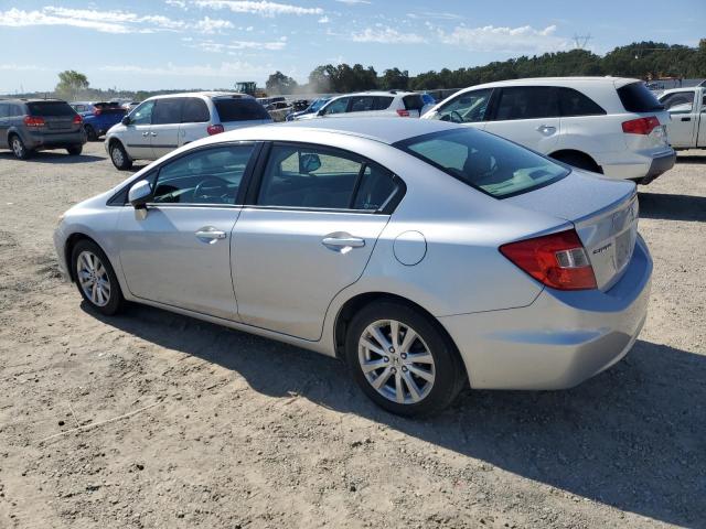 19XFB2F90CE348379 - 2012 HONDA CIVIC EXL Արծաթագույն լուսանկար 2