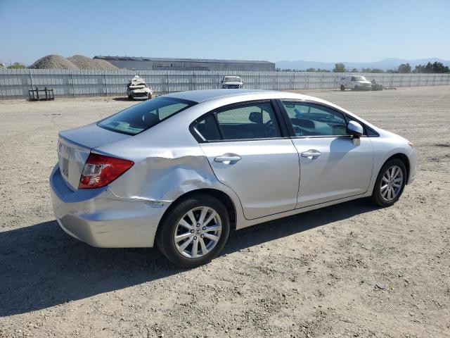 19XFB2F90CE348379 - 2012 HONDA CIVIC EXL Արծաթագույն լուսանկար 3