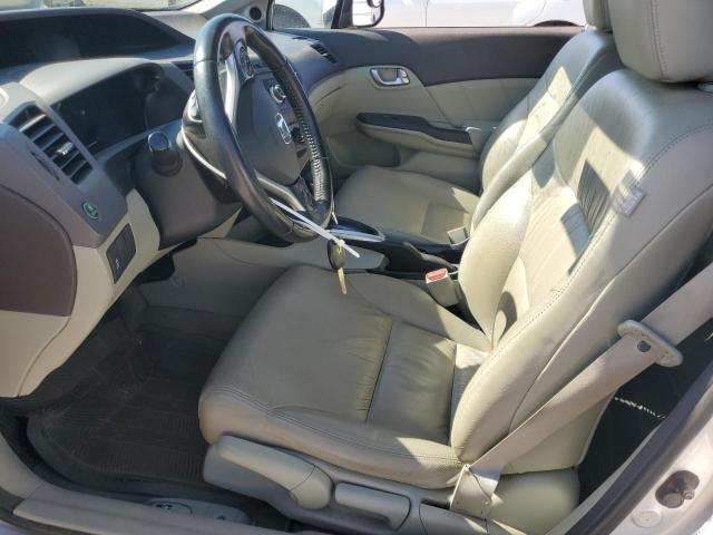 19XFB2F90CE348379 - 2012 HONDA CIVIC EXL Արծաթագույն լուսանկար 7