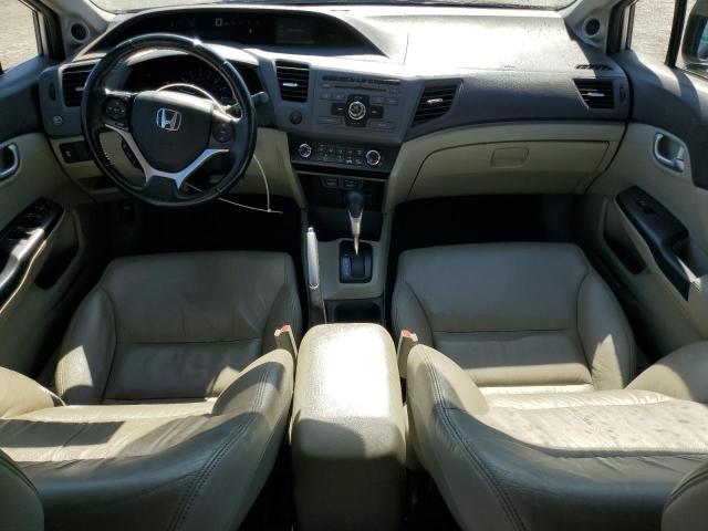 19XFB2F90CE348379 - 2012 HONDA CIVIC EXL Արծաթագույն լուսանկար 8