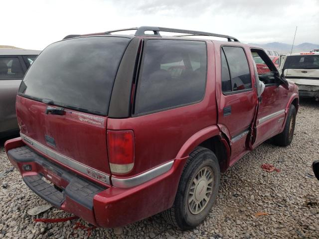 1GKDT13W112168741 - 2001 GMC JIMMY BURGUNDY photo 3