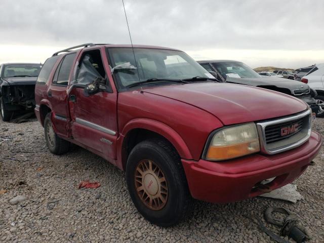 1GKDT13W112168741 - 2001 GMC JIMMY BURGUNDY photo 4