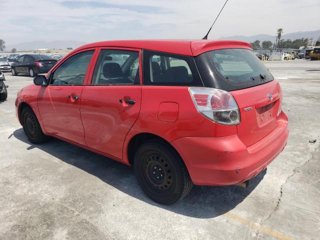 2T1KR32E05C372296 - 2005 TOYOTA COROLLA MA XR RED photo 2