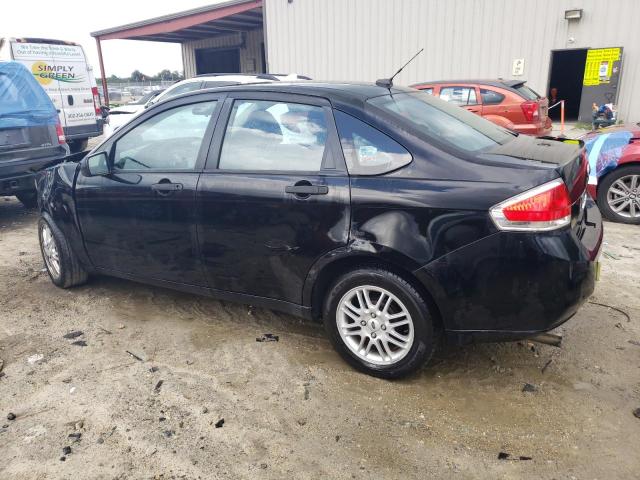 1FAHP35N39W178263 - 2009 FORD FOCUS SE BLACK photo 2