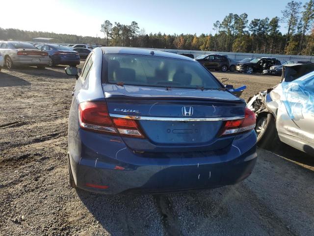 19XFB2F98EE263146 - 2014 HONDA CIVIC EXL BLUE photo 6