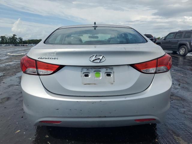 KMHDH4AE7CU294520 - 2012 HYUNDAI ELANTRA GLS SILVER photo 6