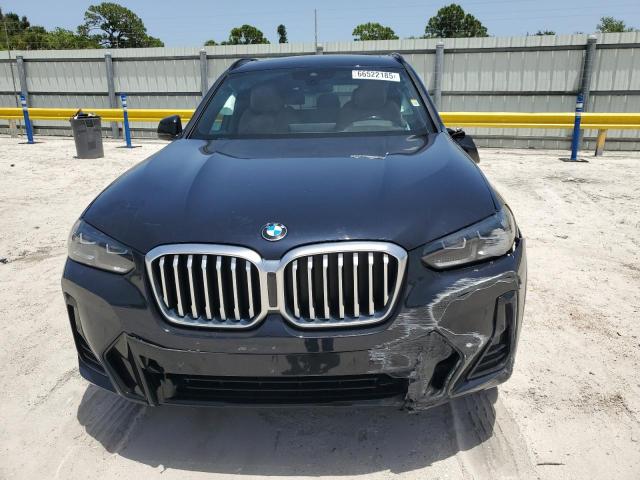 5UX43DP08N9K31624 - 2022 BMW X3 SDRIVE30I BLACK photo 5