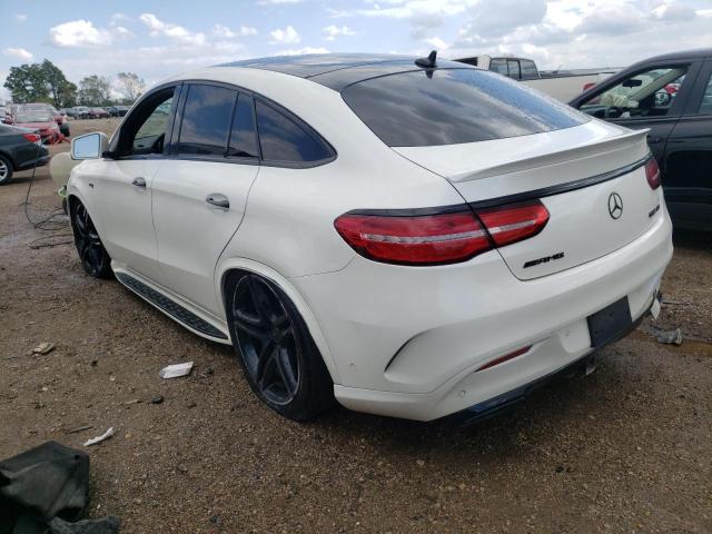 4JGED6EB6JA115121 - 2018 MERCEDES-BENZ GLE COUPE 43 AMG WHITE photo 2