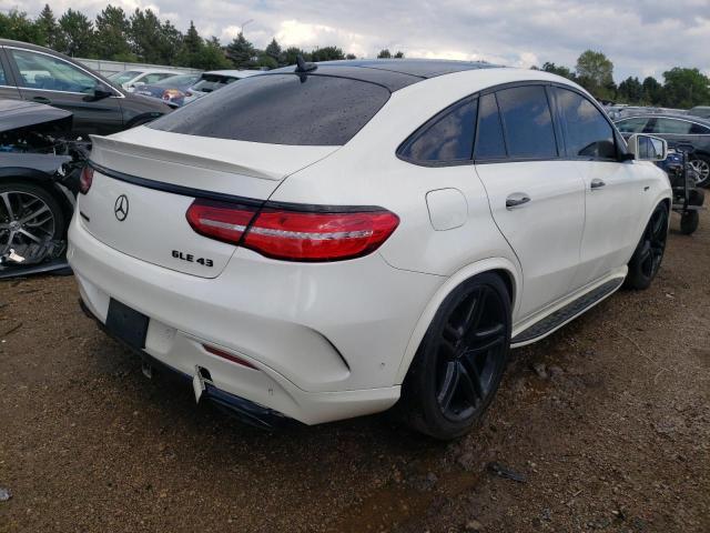 4JGED6EB6JA115121 - 2018 MERCEDES-BENZ GLE COUPE 43 AMG WHITE photo 3