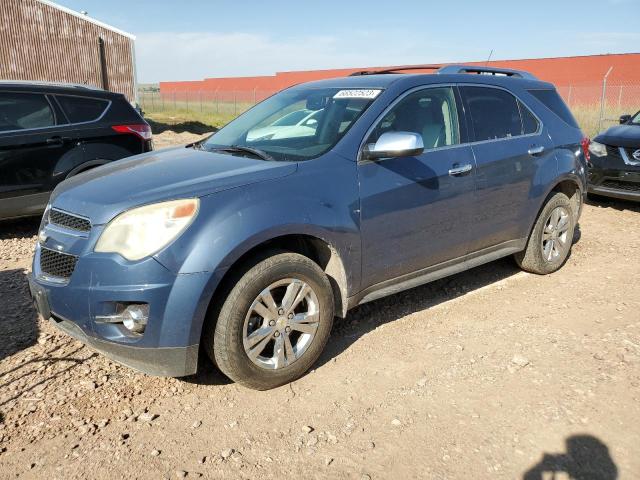 2CNALFEC1B6256428 - 2011 CHEVROLET EQUINOX LTZ BLUE photo 1