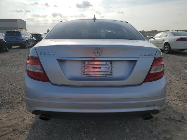 WDDGF8BB2AF442700 - 2010 MERCEDES-BENZ C 300 4MATIC SILVER photo 6