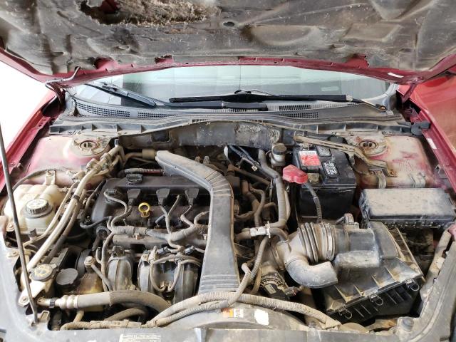 3FAHP07Z77R233280 - 2007 FORD FUSION SE RED photo 11