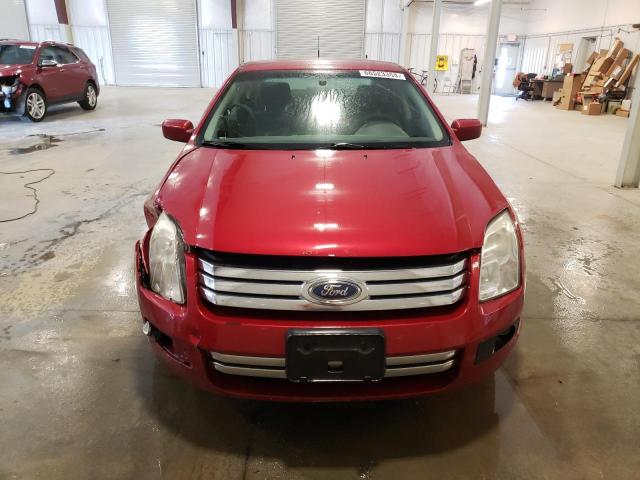 3FAHP07Z77R233280 - 2007 FORD FUSION SE RED photo 5