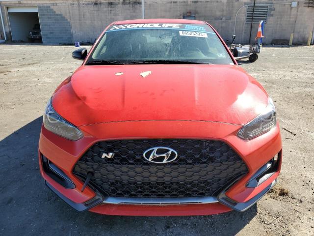 KMHT36AH9LU004150 - 2020 HYUNDAI VELOSTER N RED photo 5