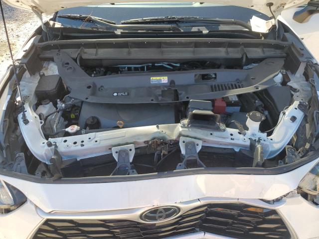 5TDGZRBH5MS095167 - 2021 TOYOTA HIGHLANDER XLE WHITE photo 12