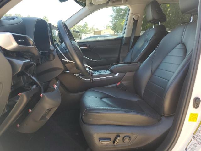 5TDGZRBH5MS095167 - 2021 TOYOTA HIGHLANDER XLE WHITE photo 7