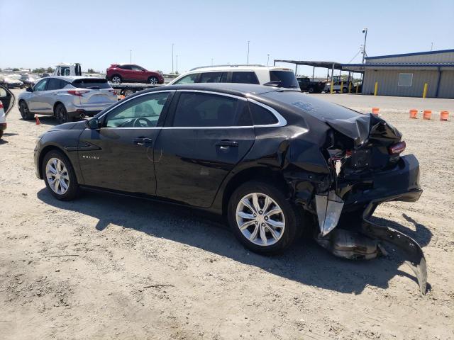 1G1ZD5ST3KF201402 - 2019 CHEVROLET MALIBU LT Czarny zdjęcie 2