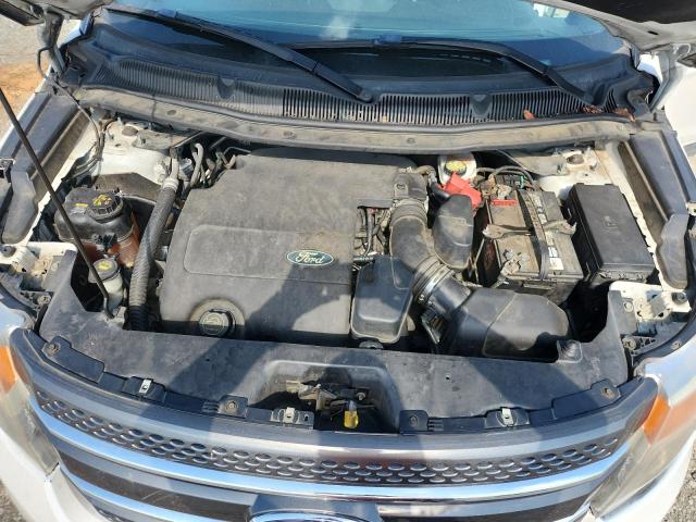1FM5K7D8XFGC05152 - 2015 FORD EXPLORER XLT Սպիտակ լուսանկար 12