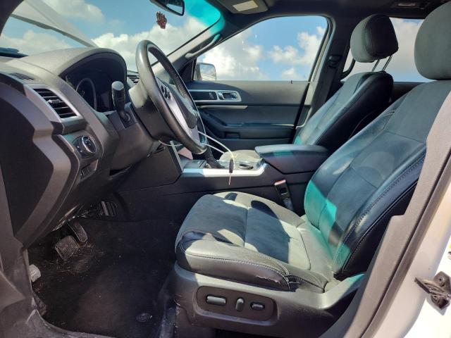 1FM5K7D8XFGC05152 - 2015 FORD EXPLORER XLT Սպիտակ լուսանկար 7