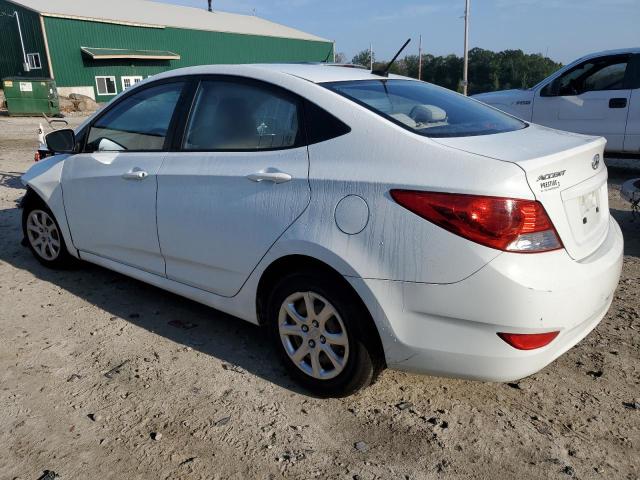 KMHCT4AE4DU581910 - 2013 HYUNDAI ACCENT GLS WHITE photo 2