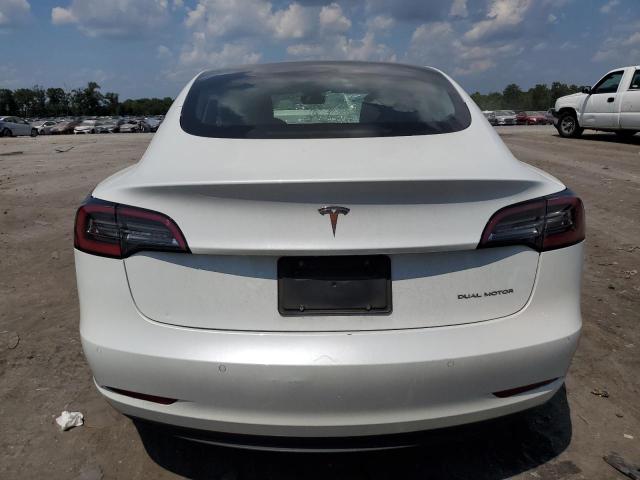 5YJ3E1EB2NF182257 - 2022 TESLA MODEL 3 WHITE photo 6