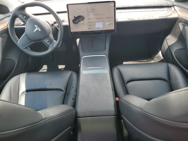 5YJ3E1EB2NF182257 - 2022 TESLA MODEL 3 WHITE photo 8