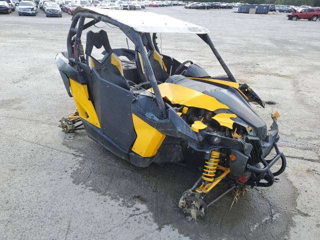 3JBPXLP10EJ000759 - 2014 CAN-AM MAVERICK 1000R X RS YELLOW photo 1