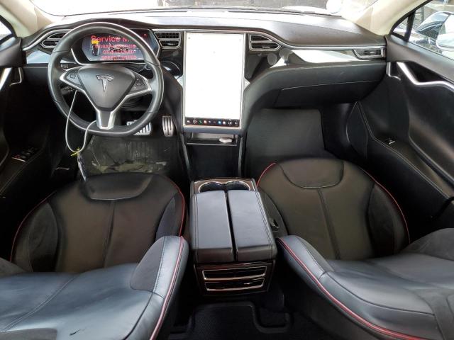 5YJSA1H19EFP41846 - 2014 TESLA MODEL S შავი ფოტო 8