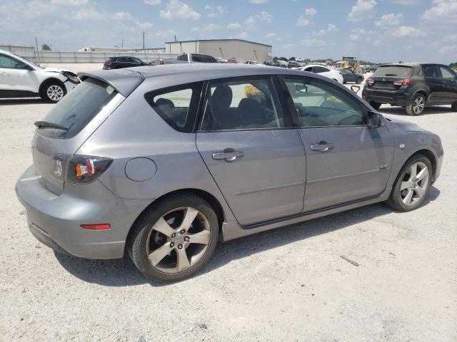 JM1BK343551330646 - 2005 MAZDA 3 HATCHBACK GRAY photo 3