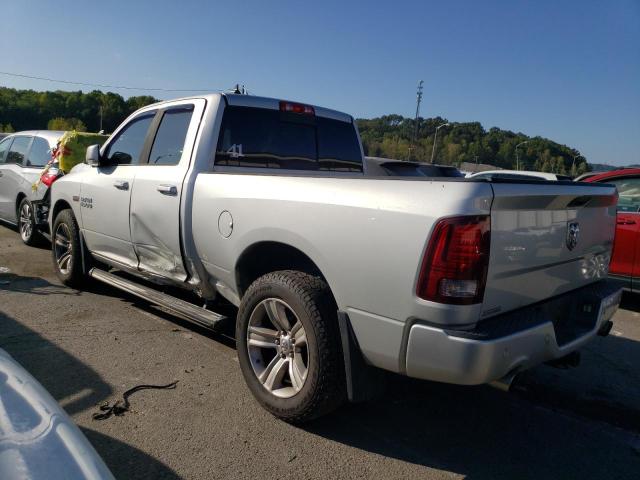 1C6RR7HT8ES330251 - 2014 RAM 1500 SPORT SILVER photo 2